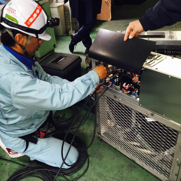 疑似負荷試験器接続